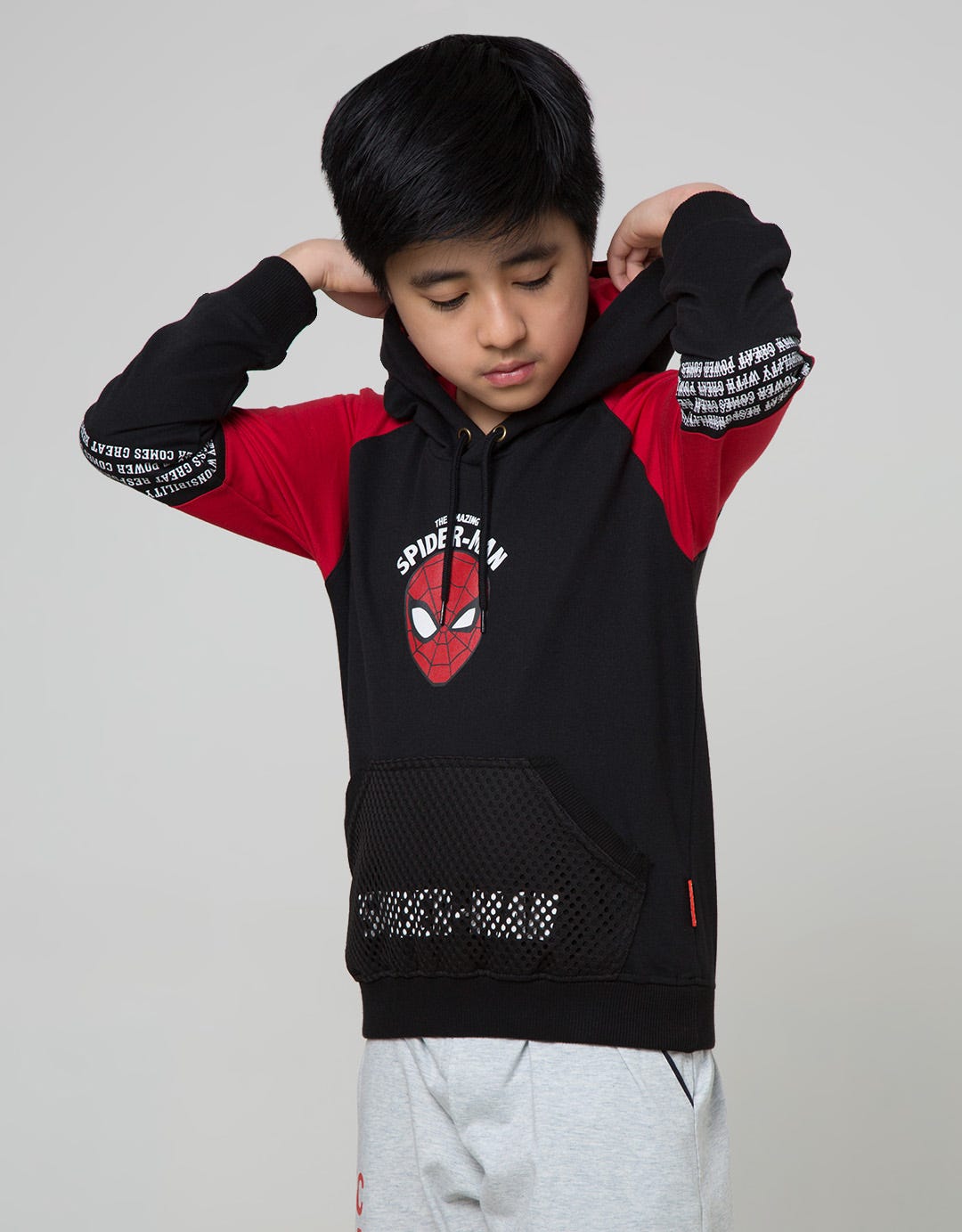 Marvel Spider-Man Sweater Combination Typo