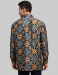 Arjuna Weda Almond Flower Batik Shirt