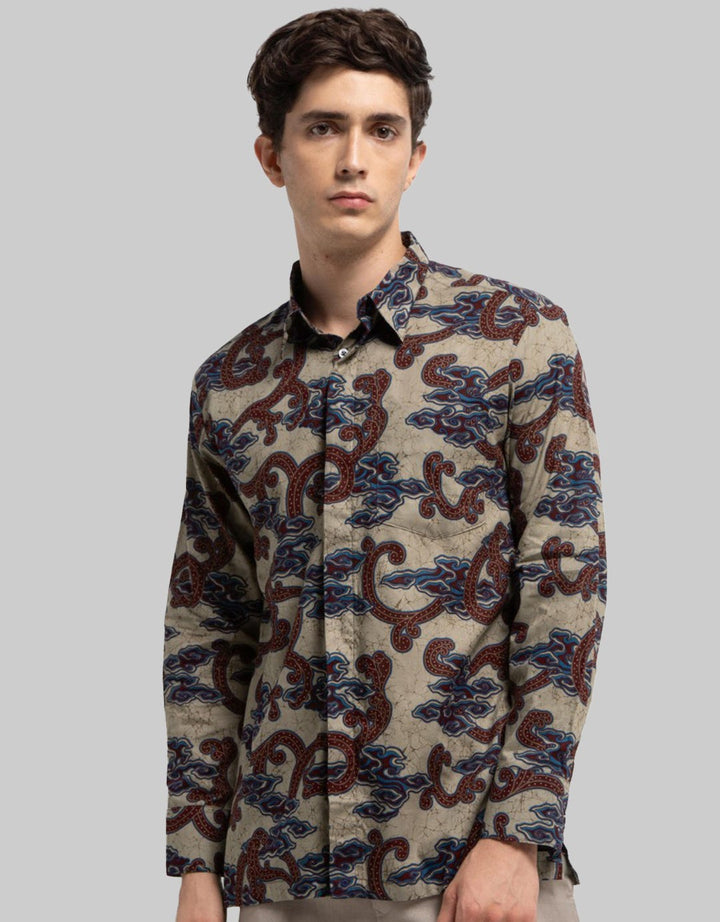 Arjuna Weda Kemeja Batik Mega Mendung II