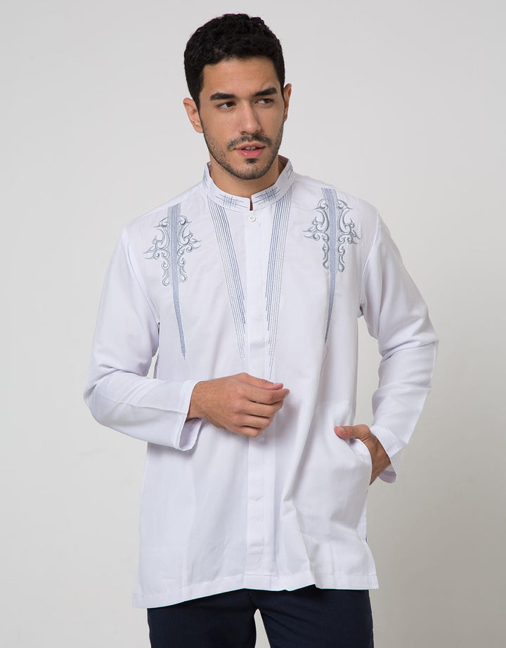 Arjuna Weda Muslim Clothing Ukel Lines-Blue
