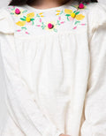 Nohea Floral Embroidery Tunic
