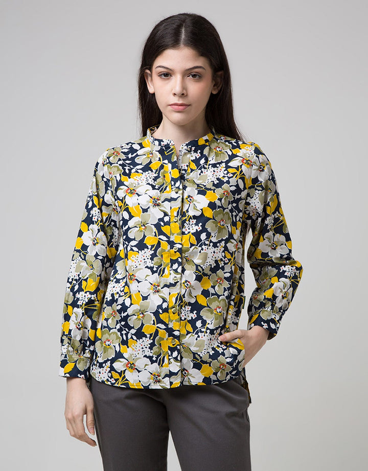 Point One Girl Vivian Floral Blouse