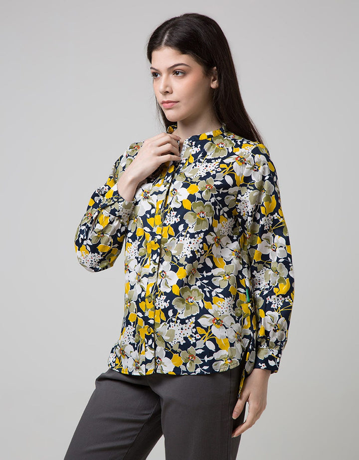 Point One Girl Vivian Floral Blouse