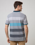 Walrus Kaos Polo Pria Motif Garis Soft Look