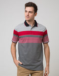 Walrus Men's Polo Shirt Big Red Motif