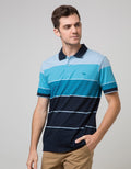 Walrus Kaos Polo Pria Motif Garis (Salur) Walrus T11876B