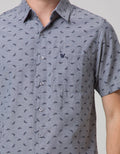 Walrus Studio Kemeja Leaf Print
