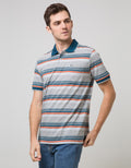 Walrus Men's Polo Shirt Triple Line Motif
