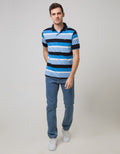 Walrus Men's Polo Shirt Three Stripes Combination