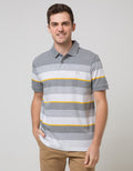 Walrus Men's Polo Shirt Striped Motif (Salur) Walrus T11867G