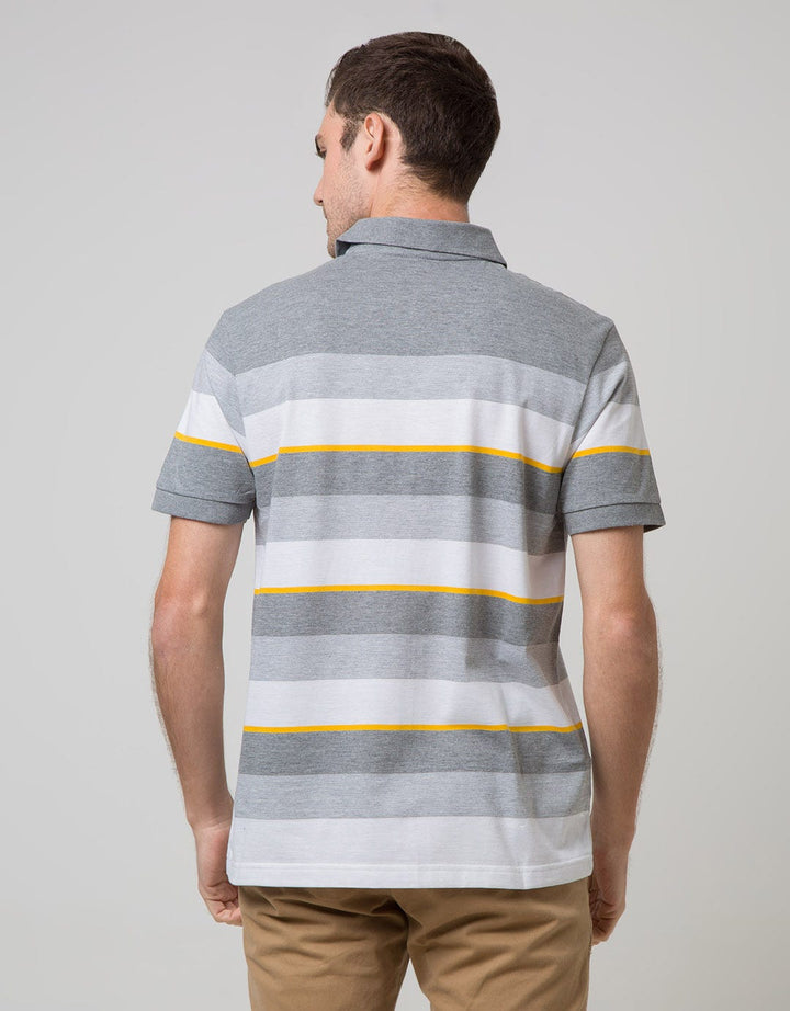 Walrus Men's Polo Shirt Striped Motif (Salur) Walrus T11867G