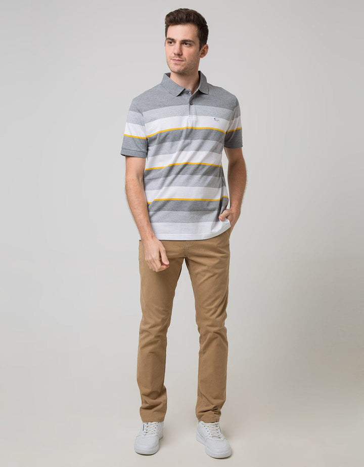 Walrus Men's Polo Shirt Striped Motif (Salur) Walrus T11867G