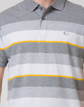 Walrus Men's Polo Shirt Striped Motif (Salur) Walrus T11867G