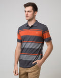 Walrus Kaos Polo Pria Motif Garis-Garis