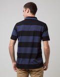 Walrus Kaos Polo Pria Motif Salur