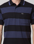 Walrus Kaos Polo Pria Motif Salur