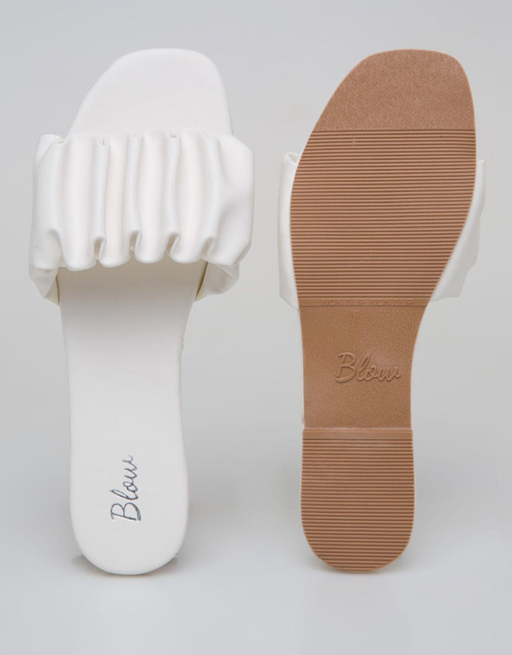 Blow Latisha Women's Scrunchie Slide Sandals