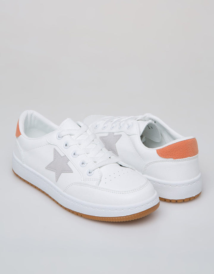 Blow Bunga Sepatu Sneakers Wanita Korea Casual