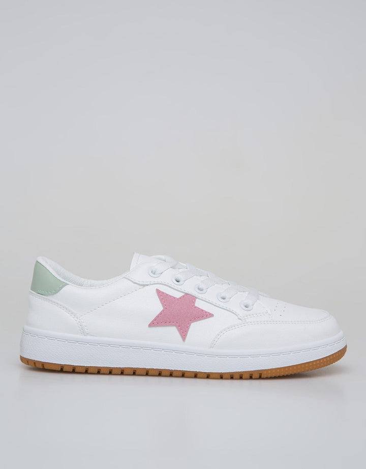 Blow Bunga Sepatu Sneakers Wanita Korea Casual