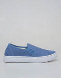 Blow Vanilla Sepatu Sneakers Slip On Kanvas Wanita