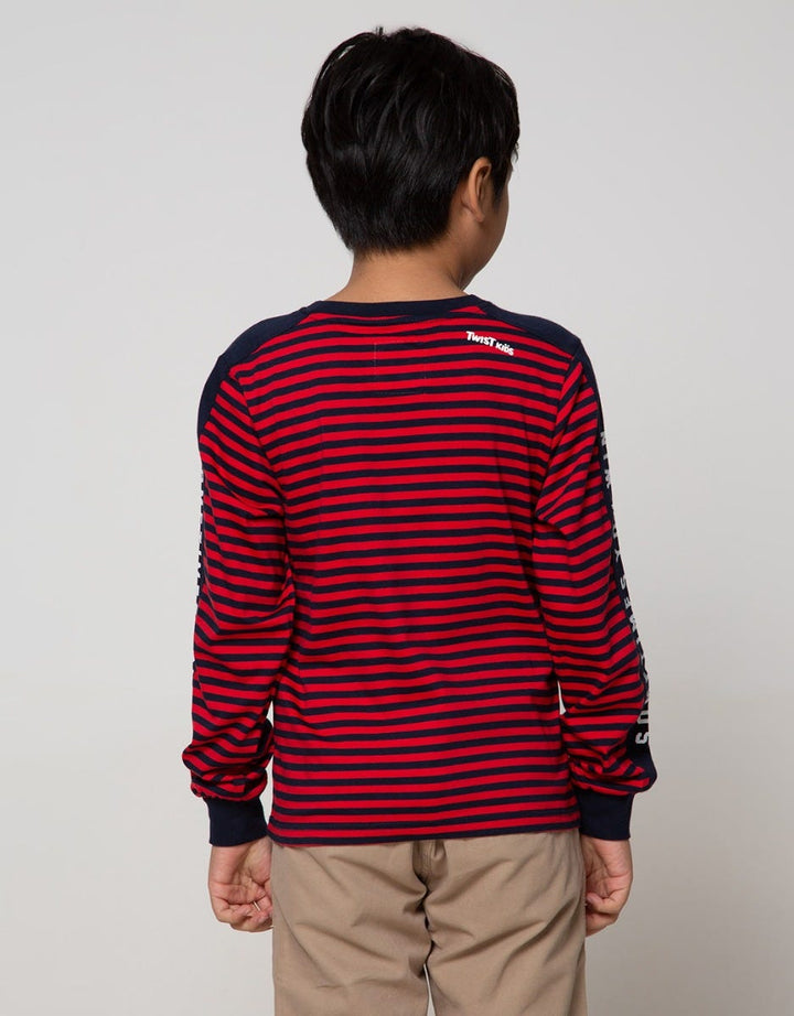 Twist Kids T-Shirt Fabrio Oblong Panjang Stripes