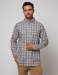 Cole Long Sleeve Shirt Woven Medium Check