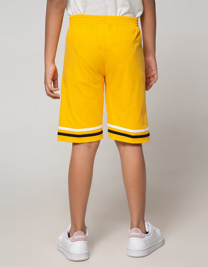 Little M Short Pants Knit Ki Lm Original Piping