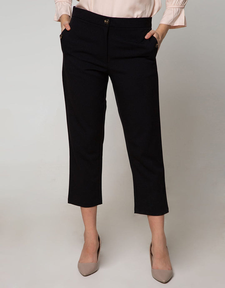 St. Yves Long Pants Pants Horn Button