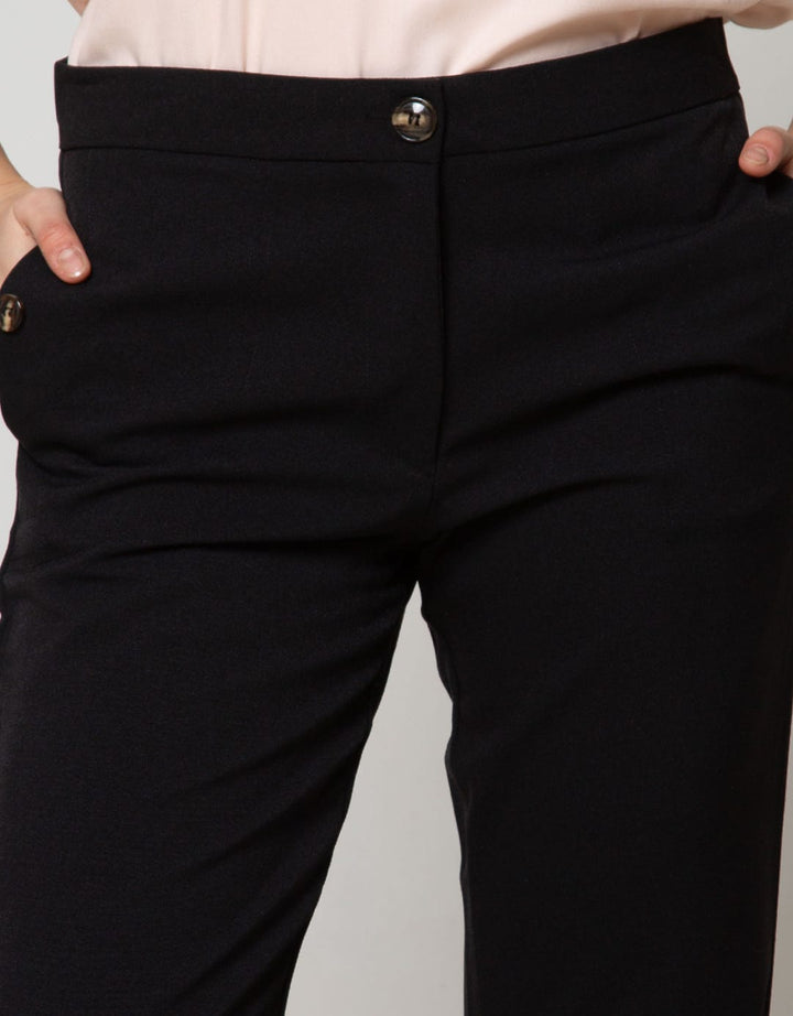 St. Yves Long Pants Pants Horn Button