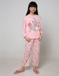 Kidz Too Top - Bottom Set Piyama Long Sleeve Long Pants Squirell