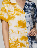 SS MIDI DRESS ABSTRA