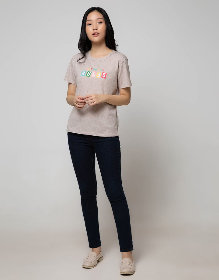 Nevada Short Sleeve T-Shirt Break The Rules Colorblock