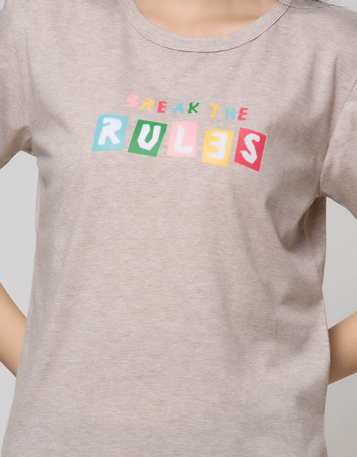 Nevada Short Sleeve T-Shirt Break The Rules Colorblock