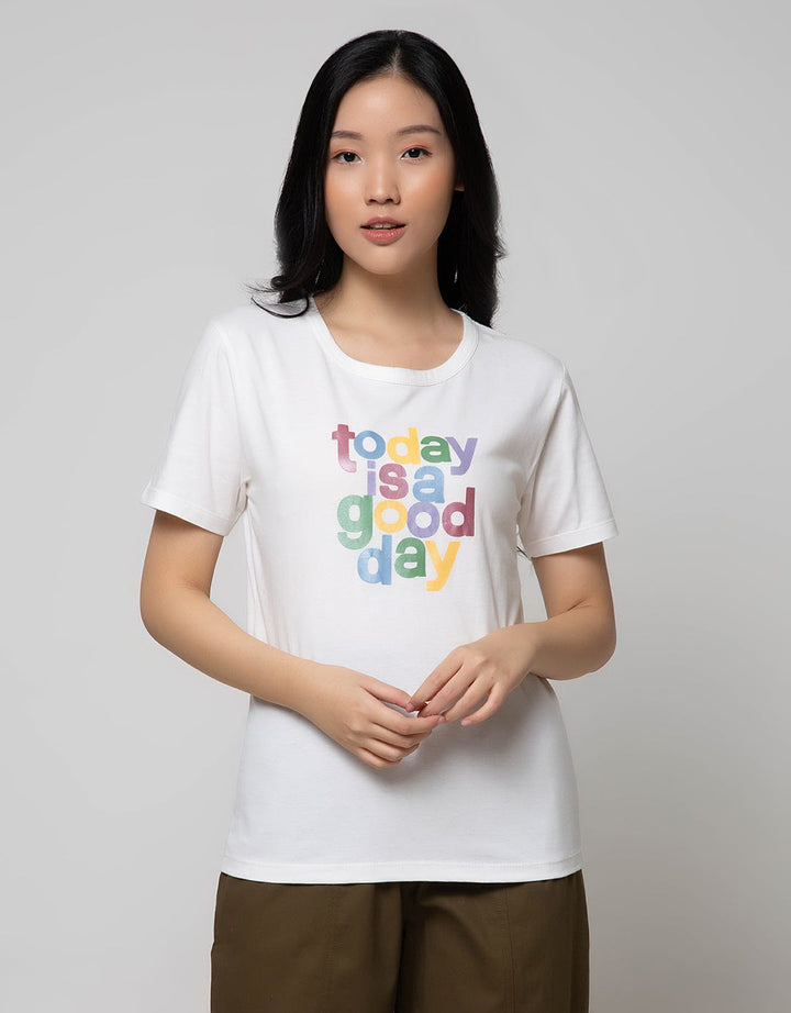 Nevada Short Sleeve T-Shirt Today Is A Good Day Colorblock