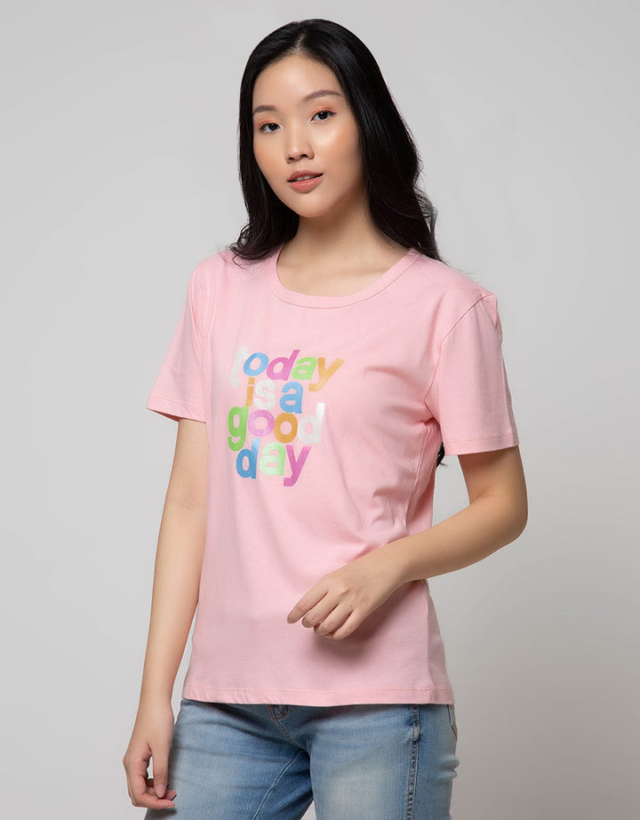Nevada Short Sleeve T-Shirt Today Is A Good Day Colorblock