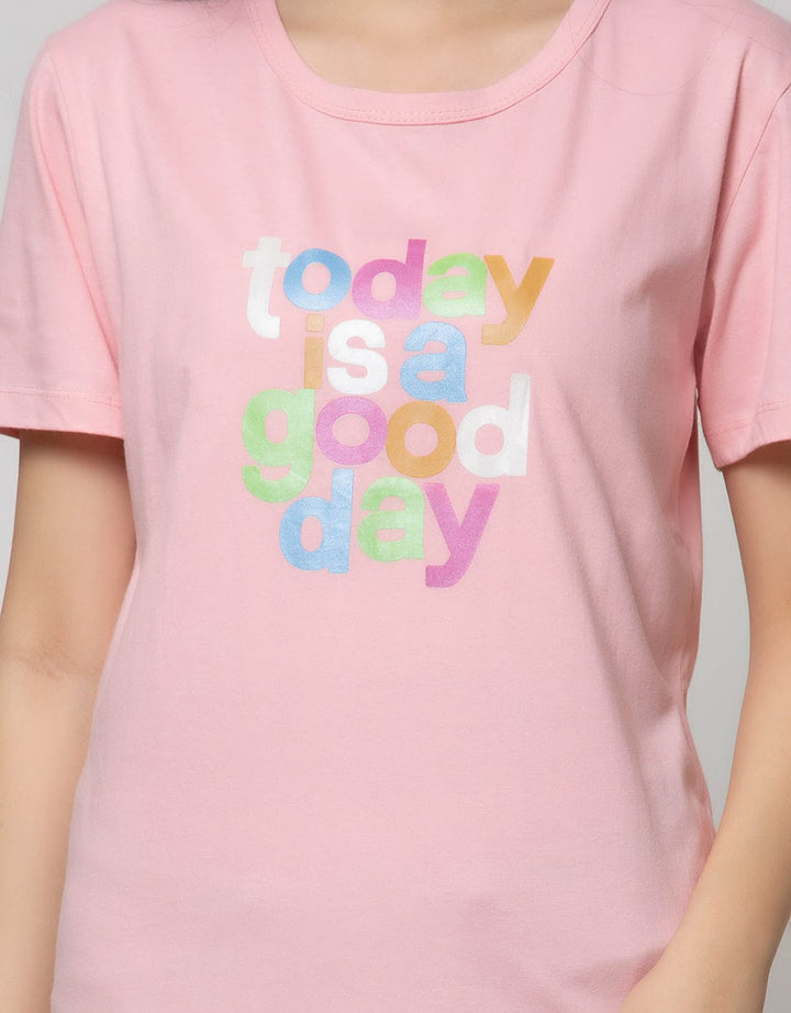 Nevada Short Sleeve T-Shirt Today Is A Good Day Colorblock
