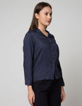 Nevada Long Sleeve Shirt Top Rayon Stripe