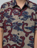 Arjuna Weda Boy Hem Batik Mega Mendung II