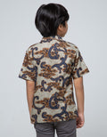 Arjuna Weda Boy Hem Batik Mega Mendung II