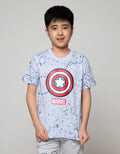 Marvel Kids Short Sleeve T-Shirt Avengers Fullprint Logo America