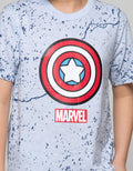 Marvel Kids Short Sleeve T-Shirt Avengers Fullprint Logo America