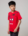 Marvel Spiderman Face Short Sleeve T-Shirt