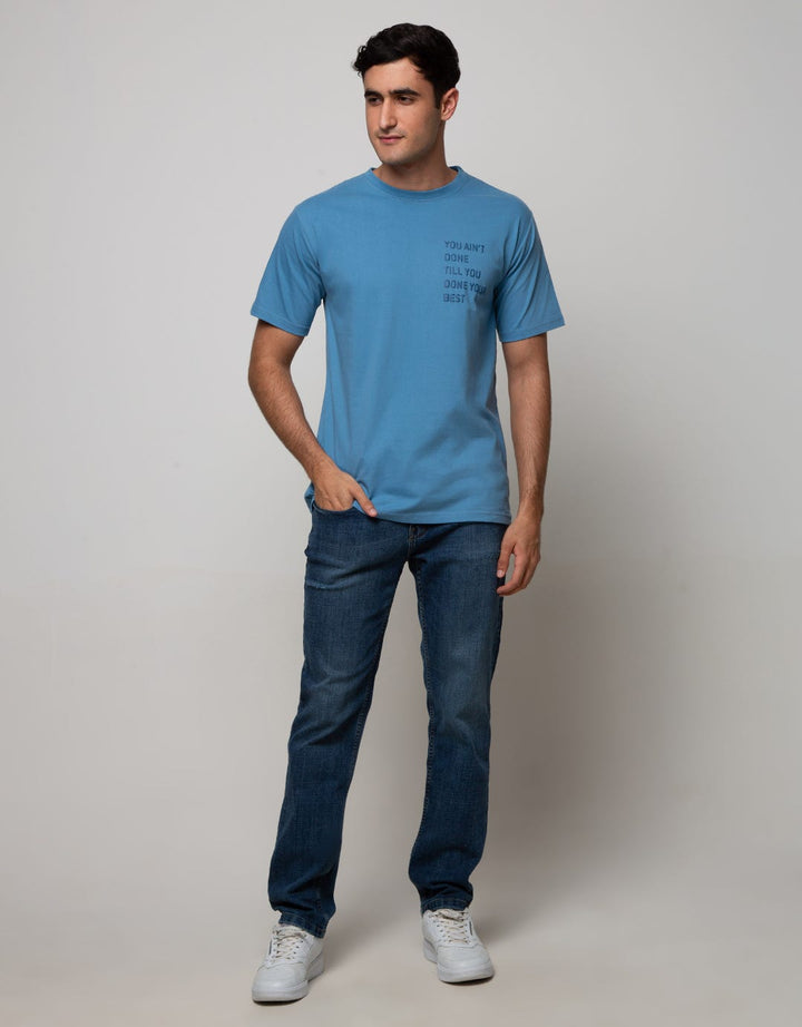 Nevada Denim Long Pants Slim Fit Wringkle