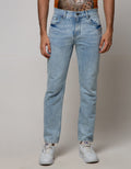 Nevada Denim Long Pants Slim Fit With Destroy