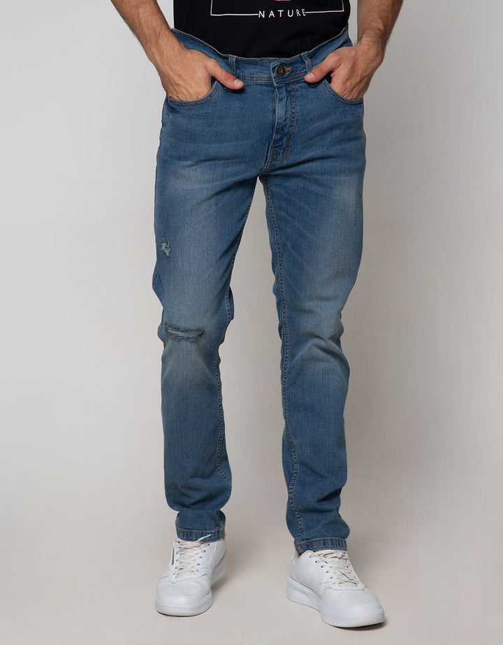 DENIM LONG PANTS SLI