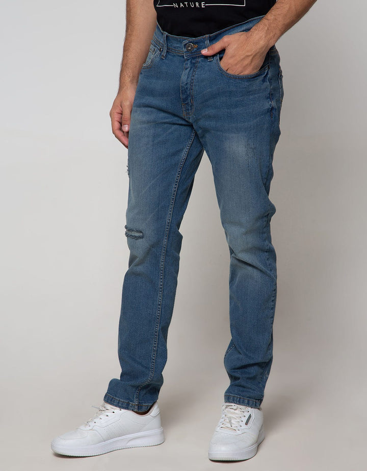 DENIM LONG PANTS SLI