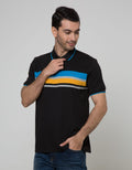 Walrus Kaos Polo Pria Motif Garis (Salur)