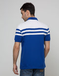 Walrus Kaos Polo Pria Motif Garis (Salur)