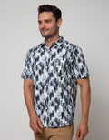 Walrus Studio Leaf Print Shirt