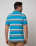 Walrus Men's Polo Shirt Combination Stripe Motif